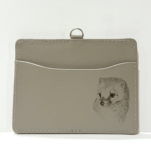 薮内正幸イラスト_本革IDカードケース_テン – いきもの細密画アートグッズ