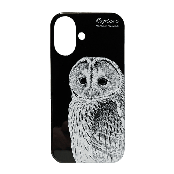iPhone17ケース・フクロウ 梟 – いきもの細密画アートグッズ
