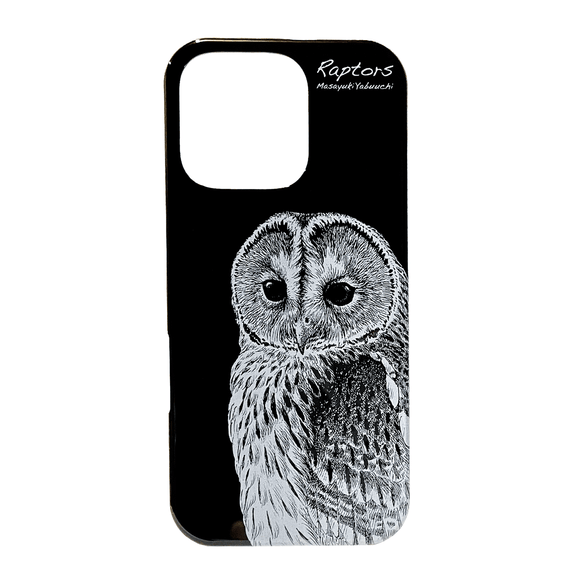 iPhone16Proケース・フクロウ
