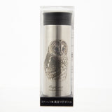 ステンレス製真空マグボトル350ml・フクロウ