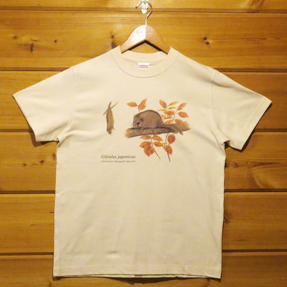 Tシャツ ニホンヤマネ 生成・XLサイズ